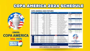 Copa America 2024 schedule