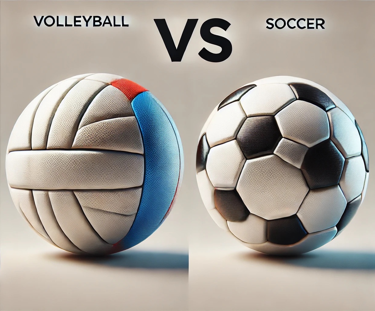 Different types of balls