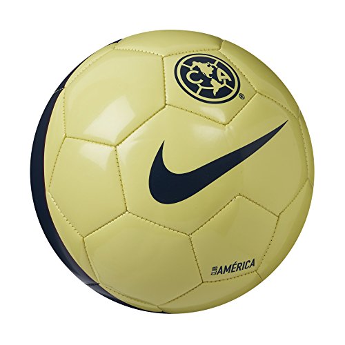 Nike Club America Supporter Ball (Yellow/Navy) (5)