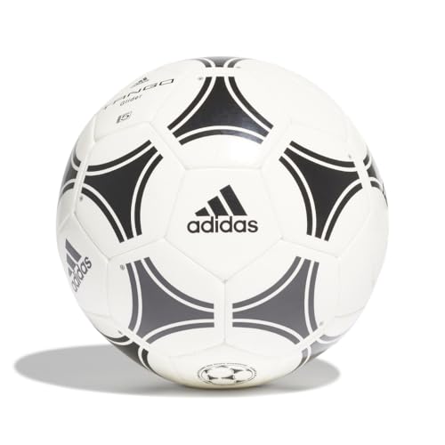 adidas Unisex-Adult Tango Glider Soccer Ball, White/Black, 3