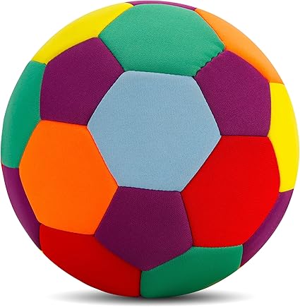 LINKBOY Soft Indoor Soccer Ball for Practice & Juggling