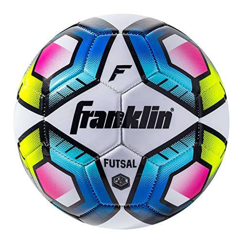 Franklin Sports Futsal Ball - Low Bounce Futsal and Indoor Soccer Training Ball - Heavy Indoor + Outdoor Construction - Official Size - Size 4