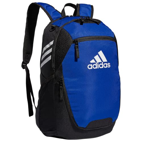 adidas Stadium Team Sports Backpack for Men and Women (36l) Durable Athletic Laptop Bag, Royal Blue/3.0, One Size