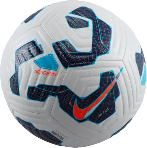 NIKE Unisex-Adult Academy - Fa24 Football Balls White/Blackened Blue/Hyper CRI 68-70